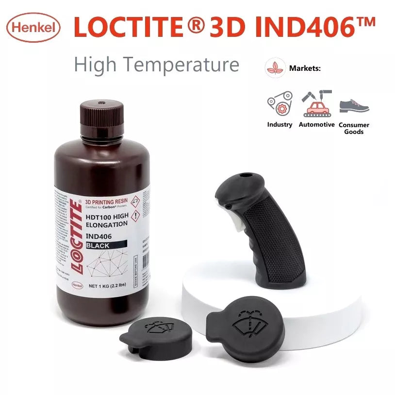 Loctite IND 406 Black – High Temperature Industrial 3D Printing Resin