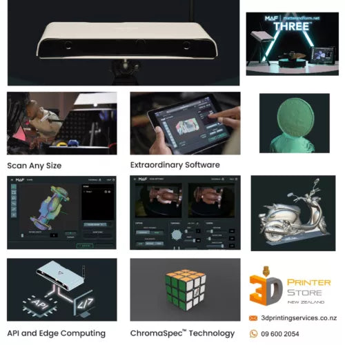 Matter & Form MAF Three 3D Scanner – Scan All Sizes Accurately