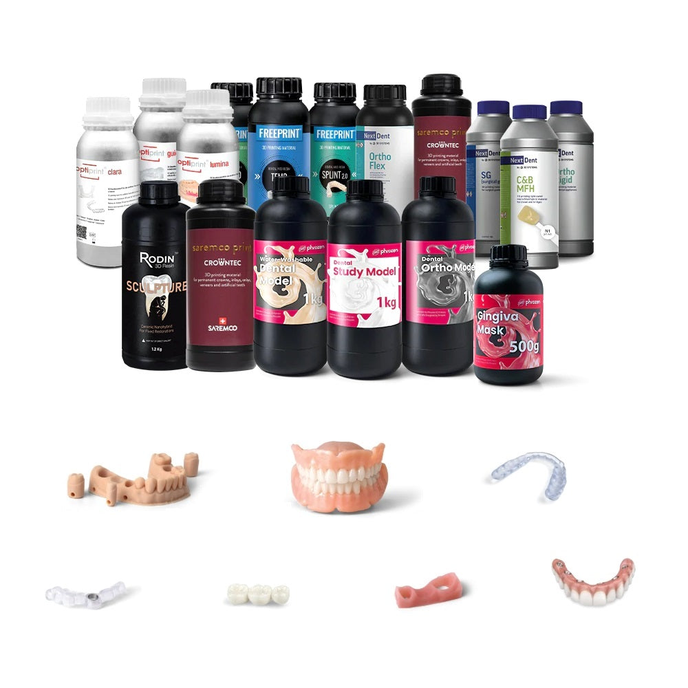 Dental 3d printing resins