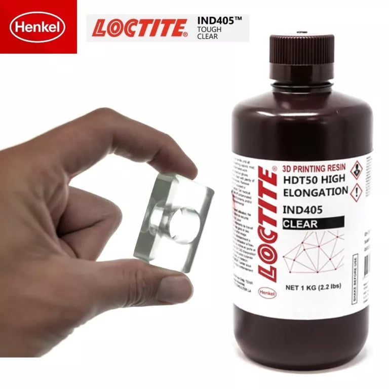 Loctite IND 405 – Ultra Clear Tough Industrial 3D Printing Resin